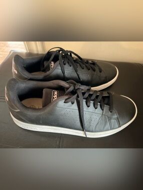 Adidas Black White Lifestyle Sneakers Women’s Size 8.5
